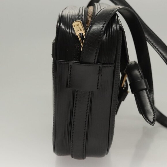 LOUIS VUITTON Epi Jeune Fille MM Shoulder Bag Black M52152 LV Auth ep8347 - Picture 5 of 16